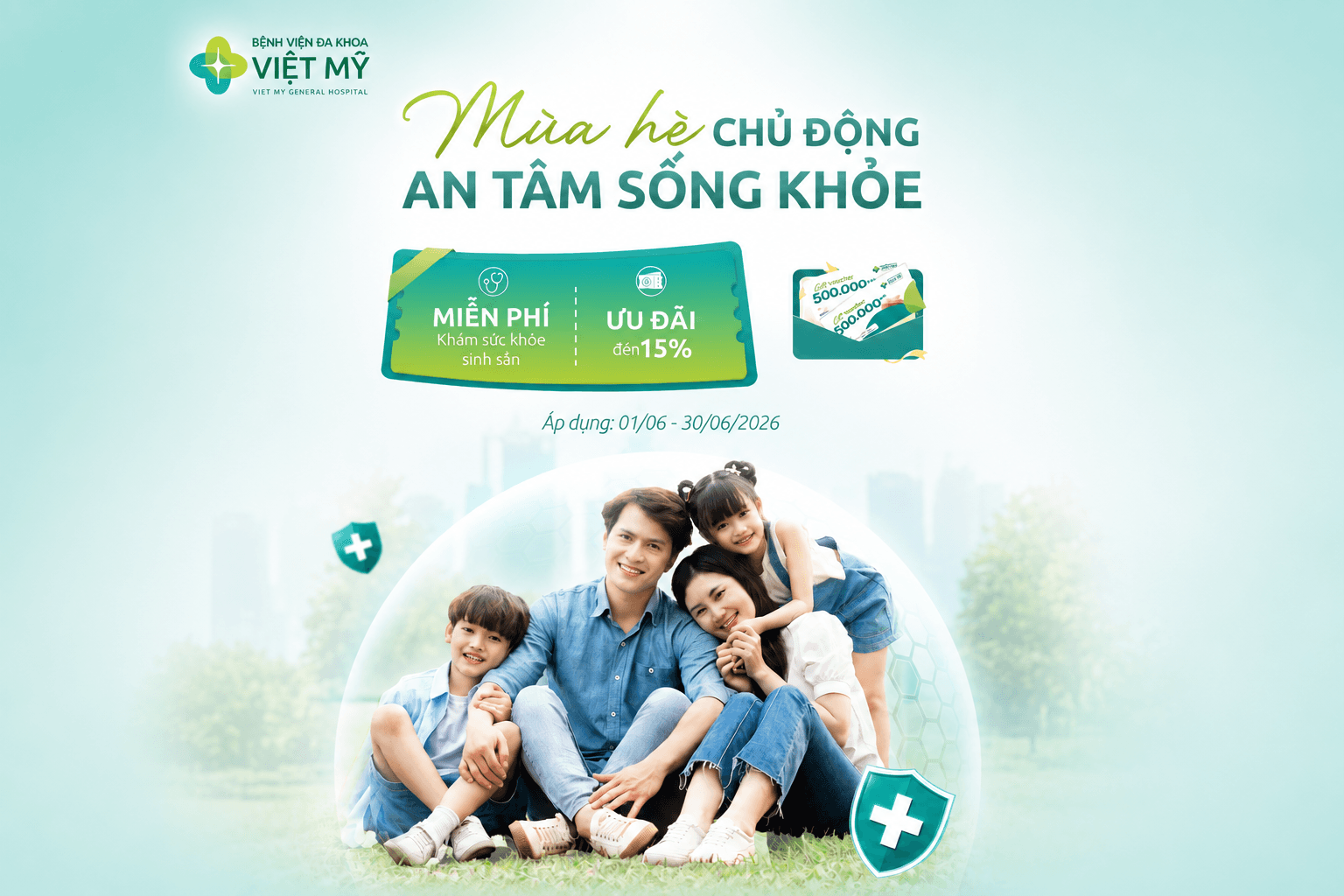 Mùa hè chủ động tầm soát, an tâm sống khỏe mỗi ngày 